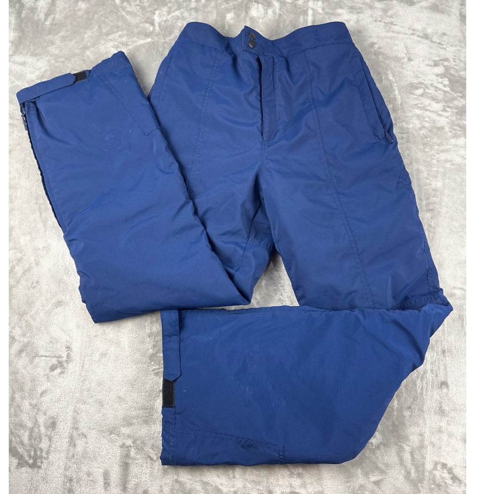 Nevica Vintage Ski Pants Mens 34 Cobalt Blue Insulated Snow Trousers 74U9818